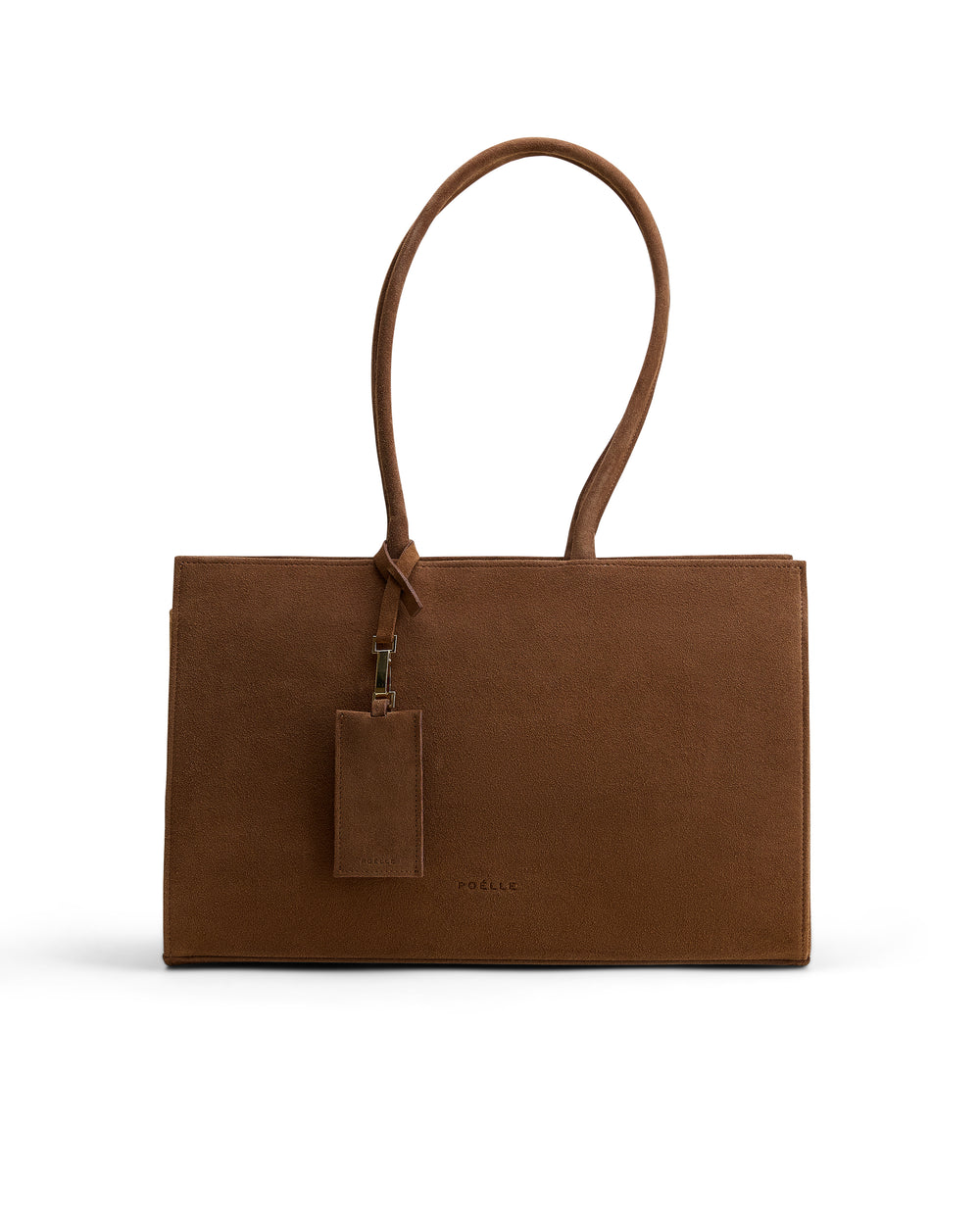 Medium Carolyn Tote Bag in Caramel