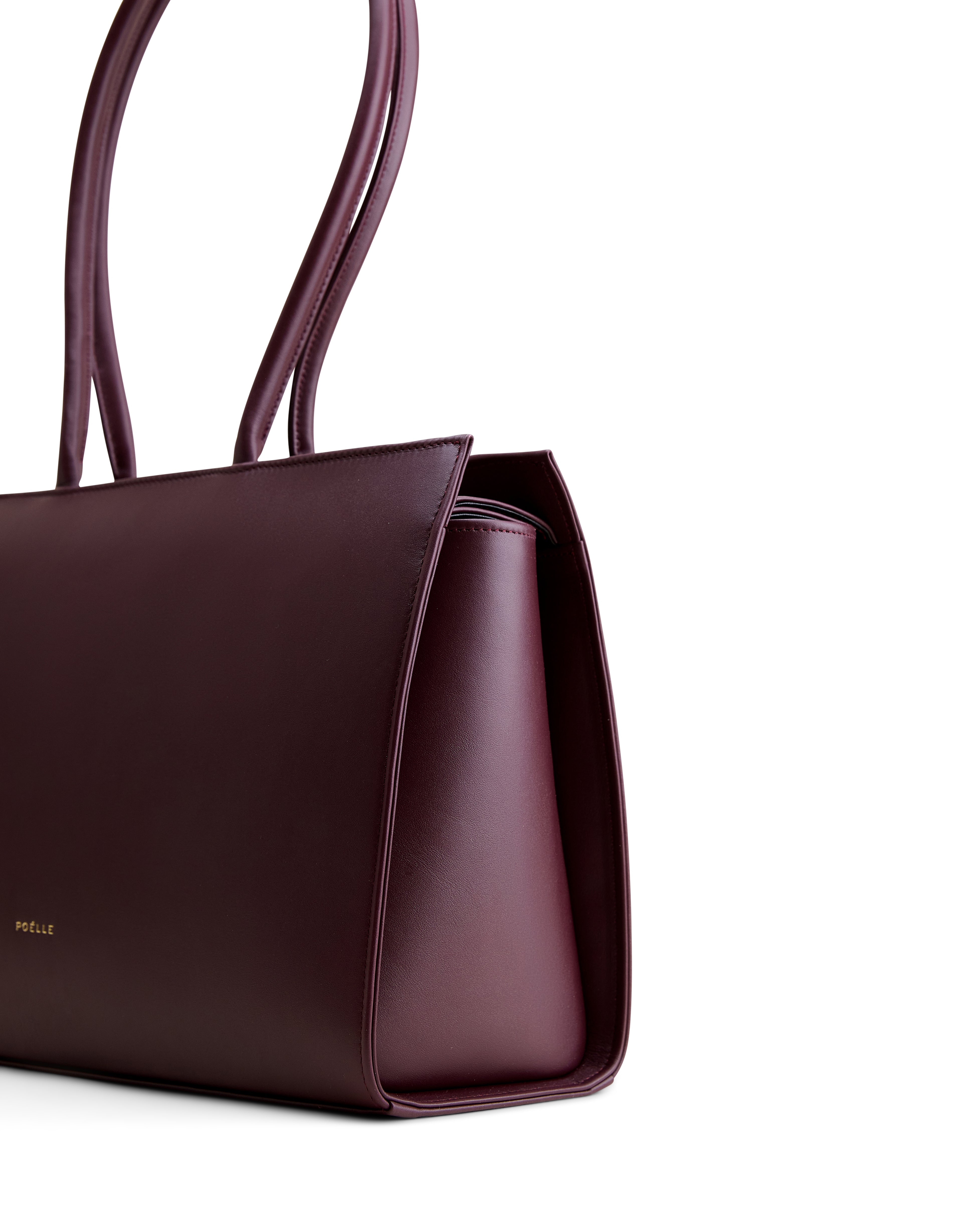 Medium Carolyn Tote Bag in Marsala