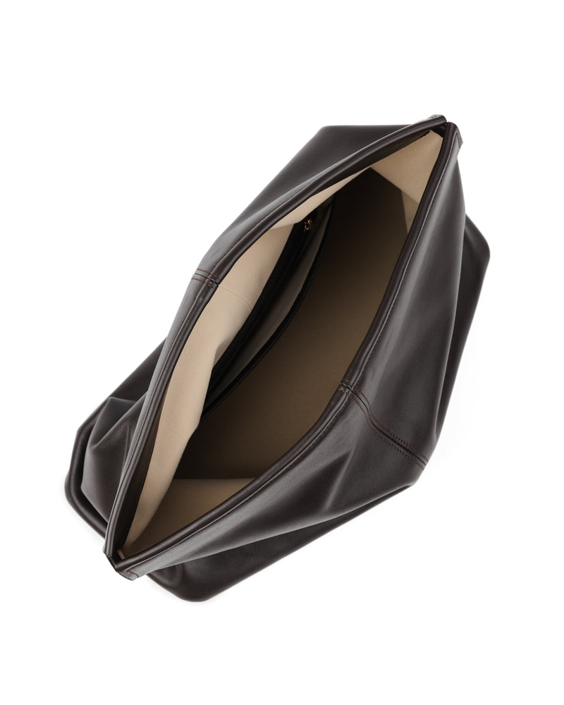 Elza Clutch in Brown