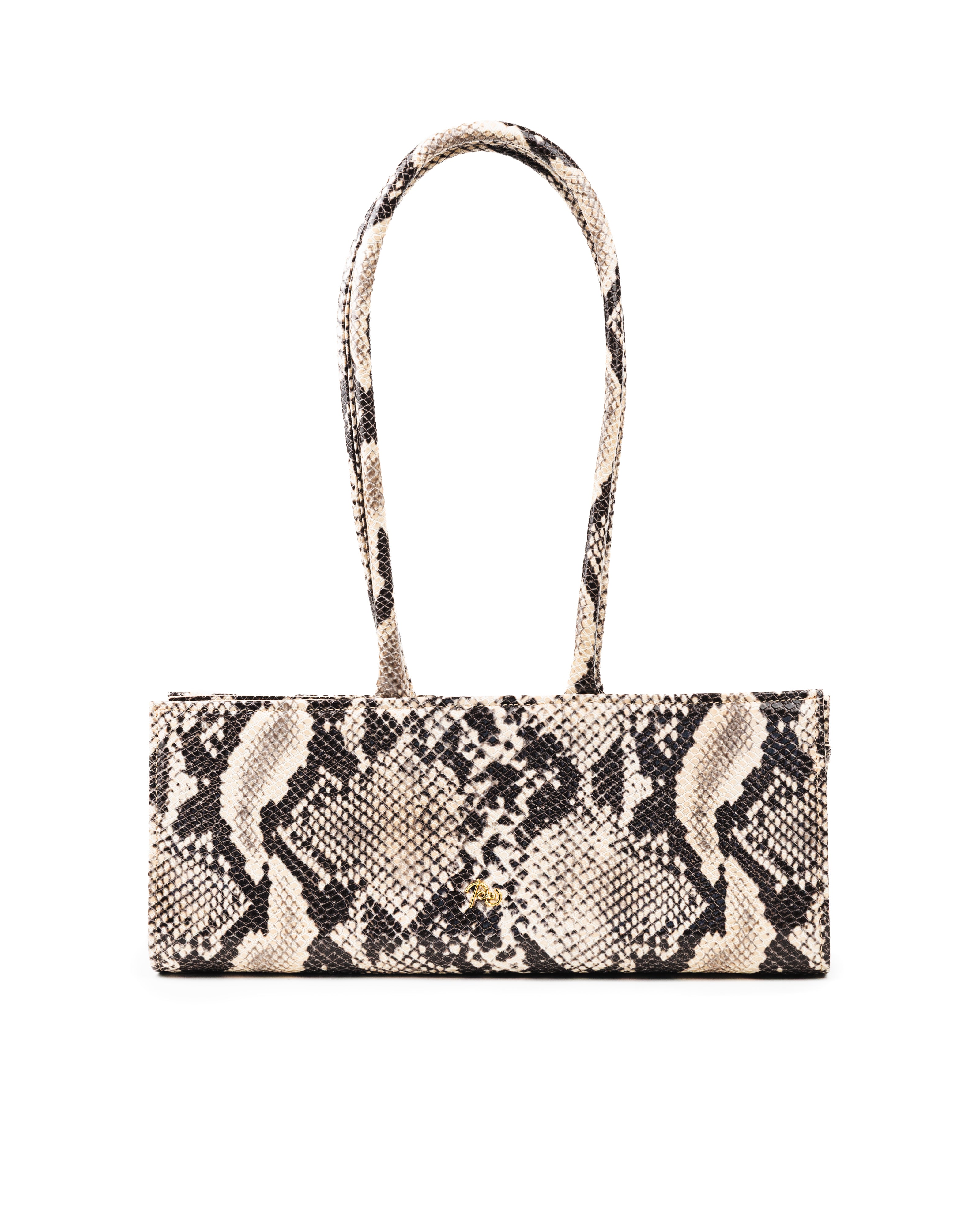 Cecilie Bag in snake print