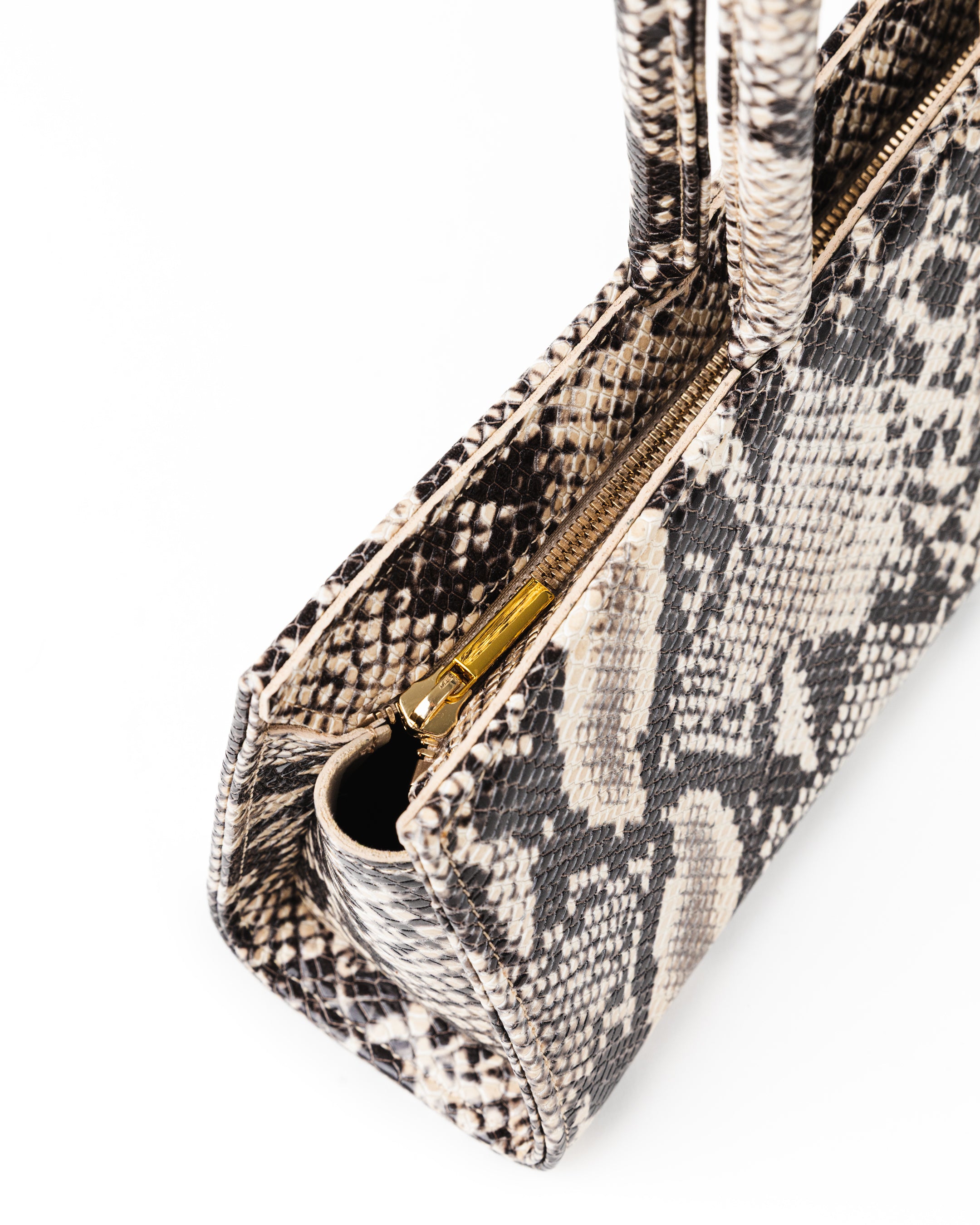 Cecilie Bag in snake print