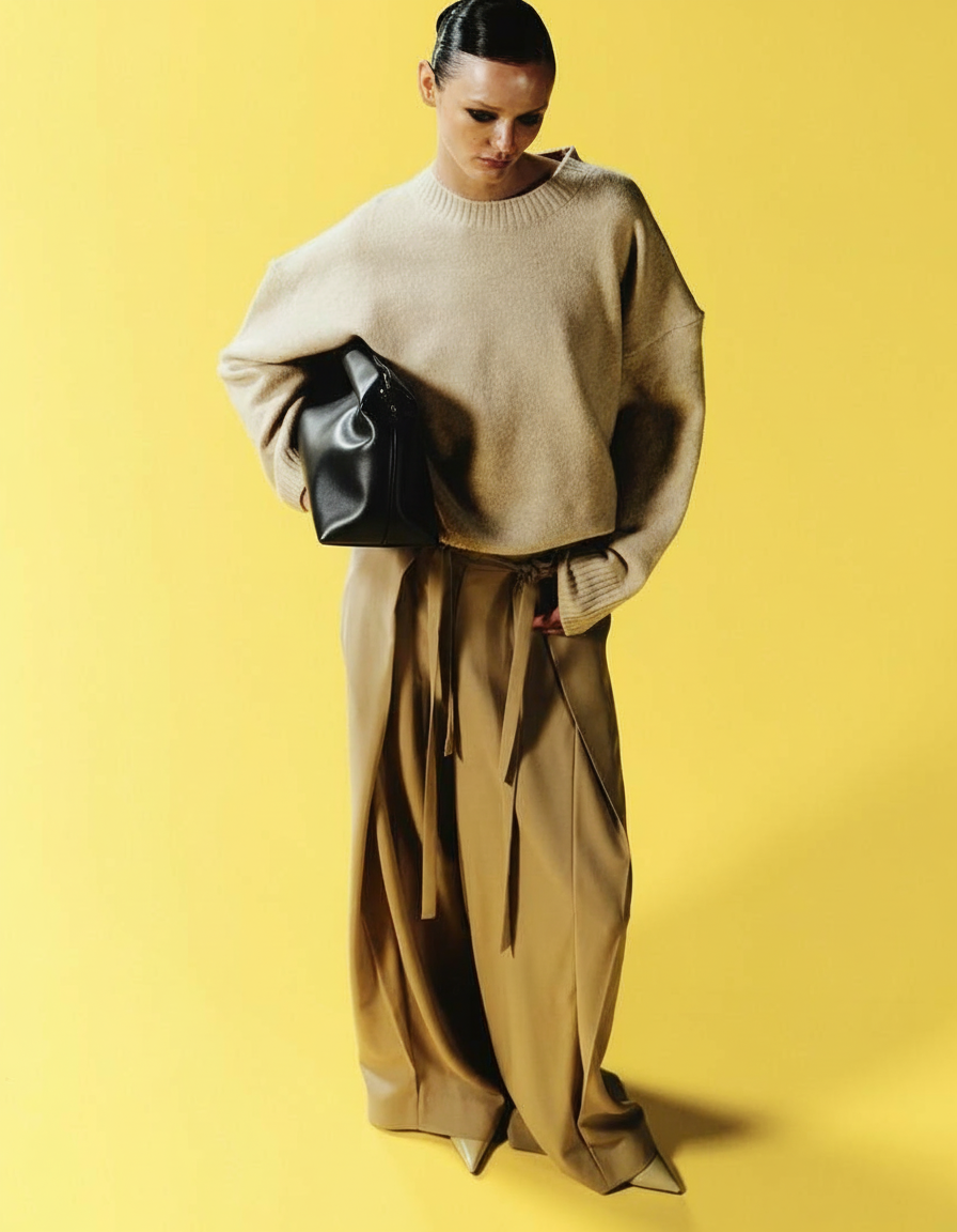 Elza Clutch in Black