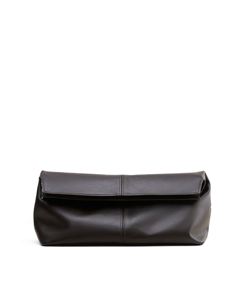 Elza Clutch in Brown
