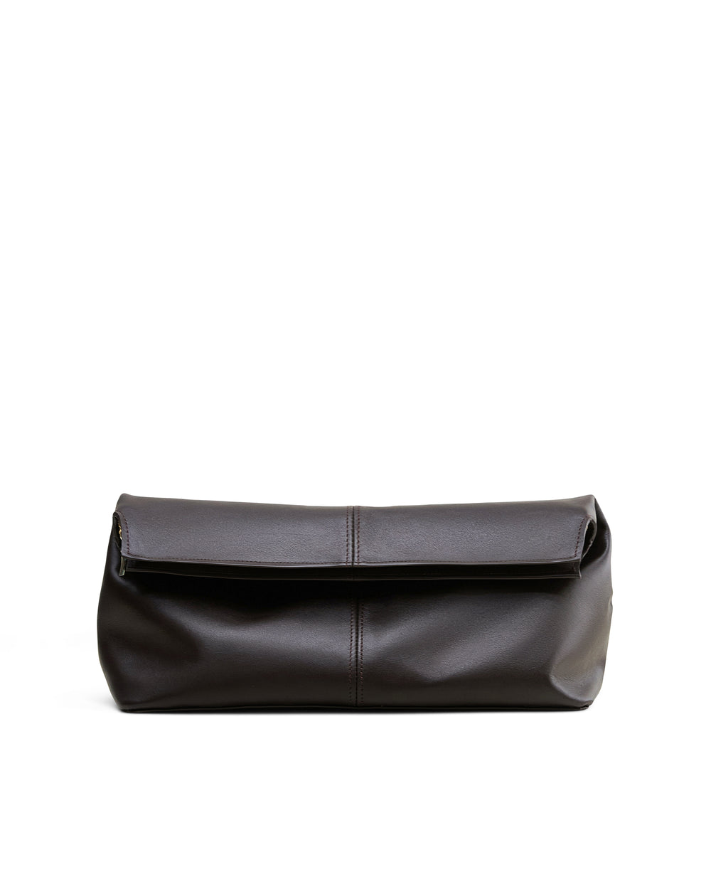 Elza Clutch in Brown