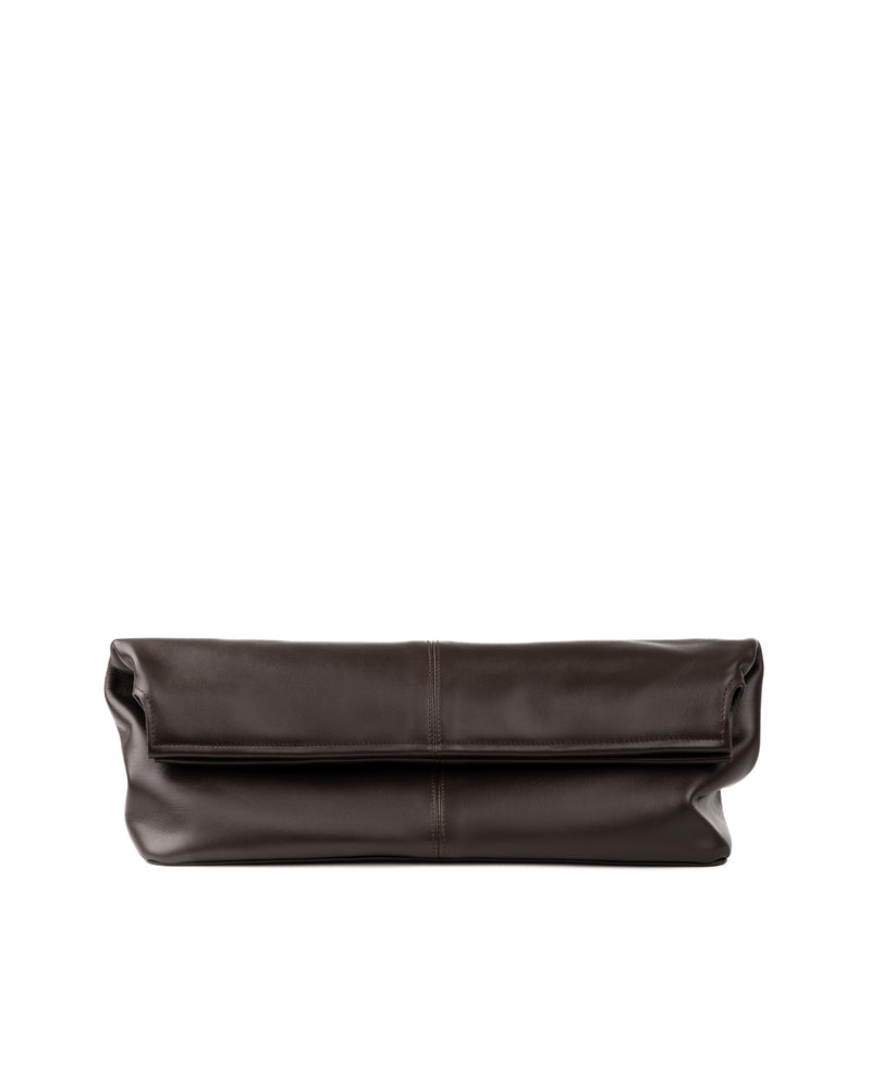 Elza Clutch in Brown