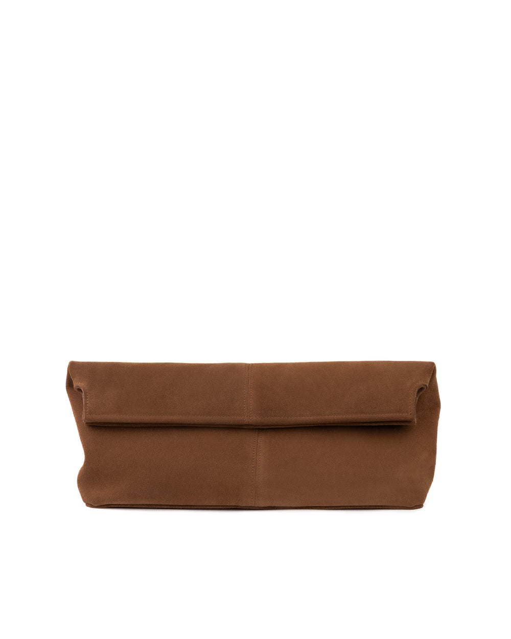 Elza Clutch in Caramel