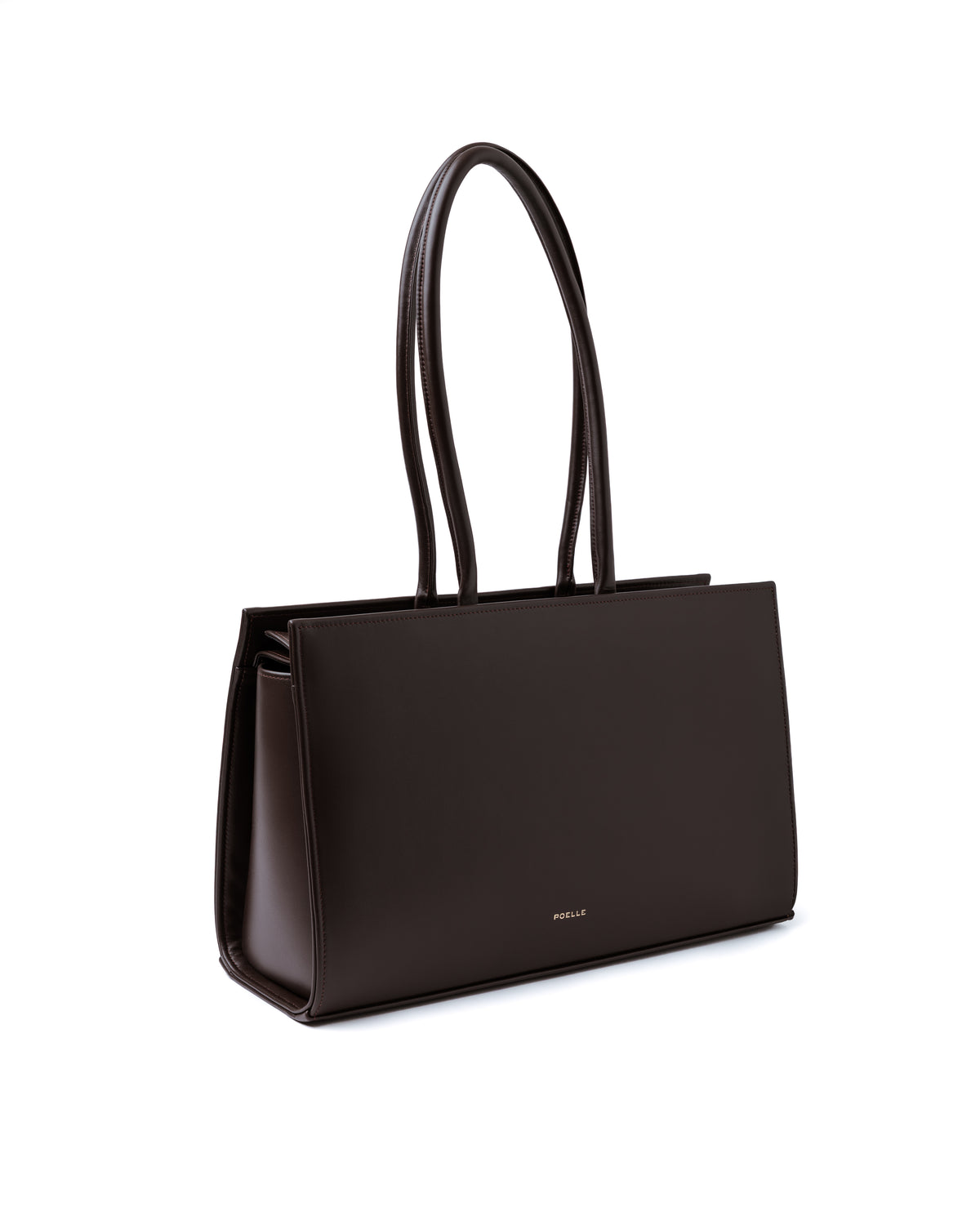 Medium Carolyn Tote Bag in Brown