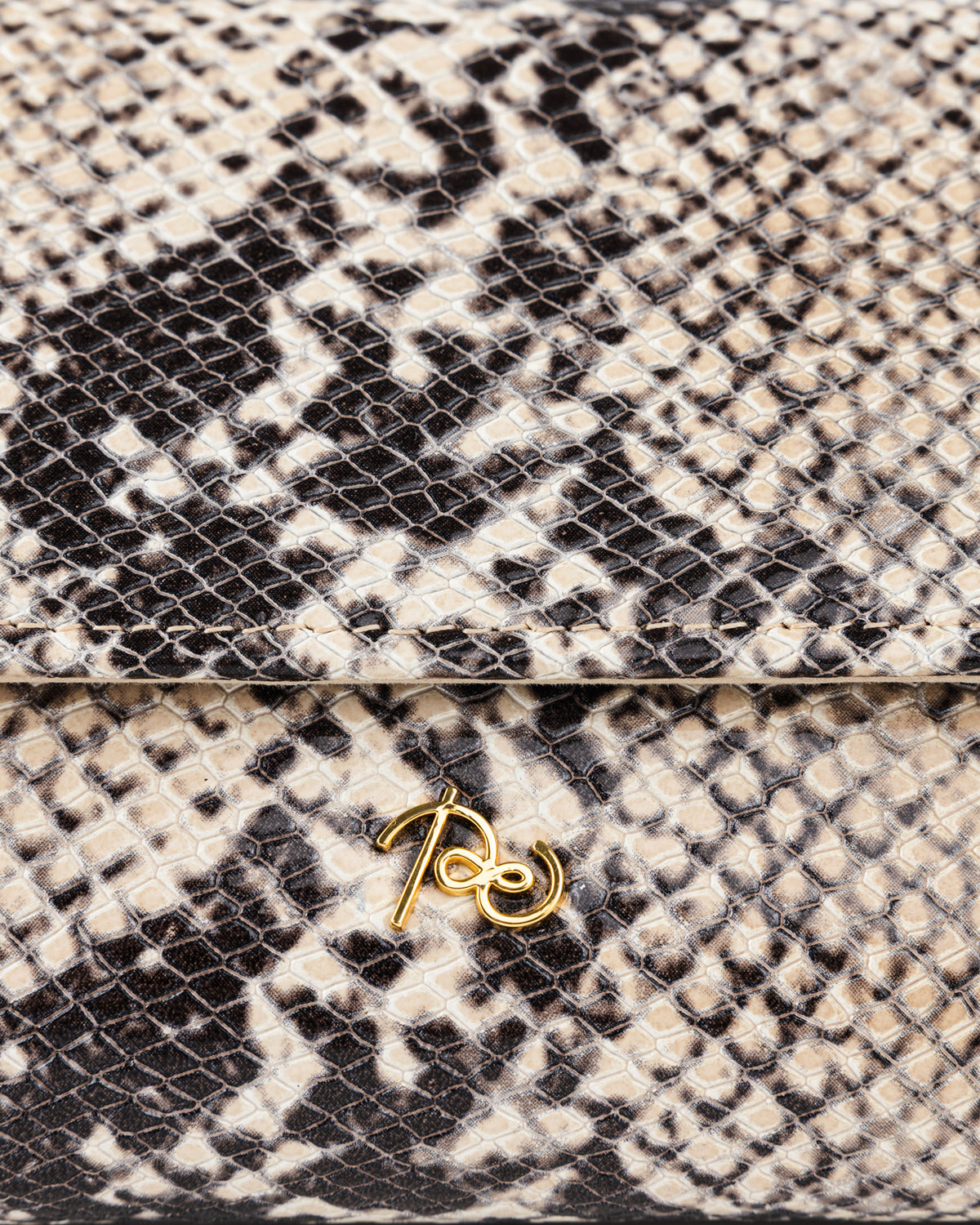 Untitled Bag Small in snake print