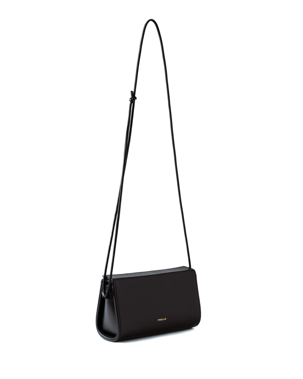 Sophie Bag Medium in Black — three-quarter side view
