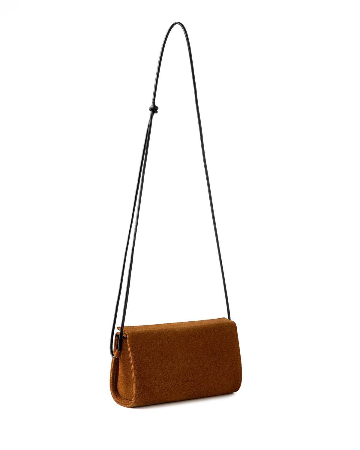Sophie Bag Medium in Caramel — three-quarter side view