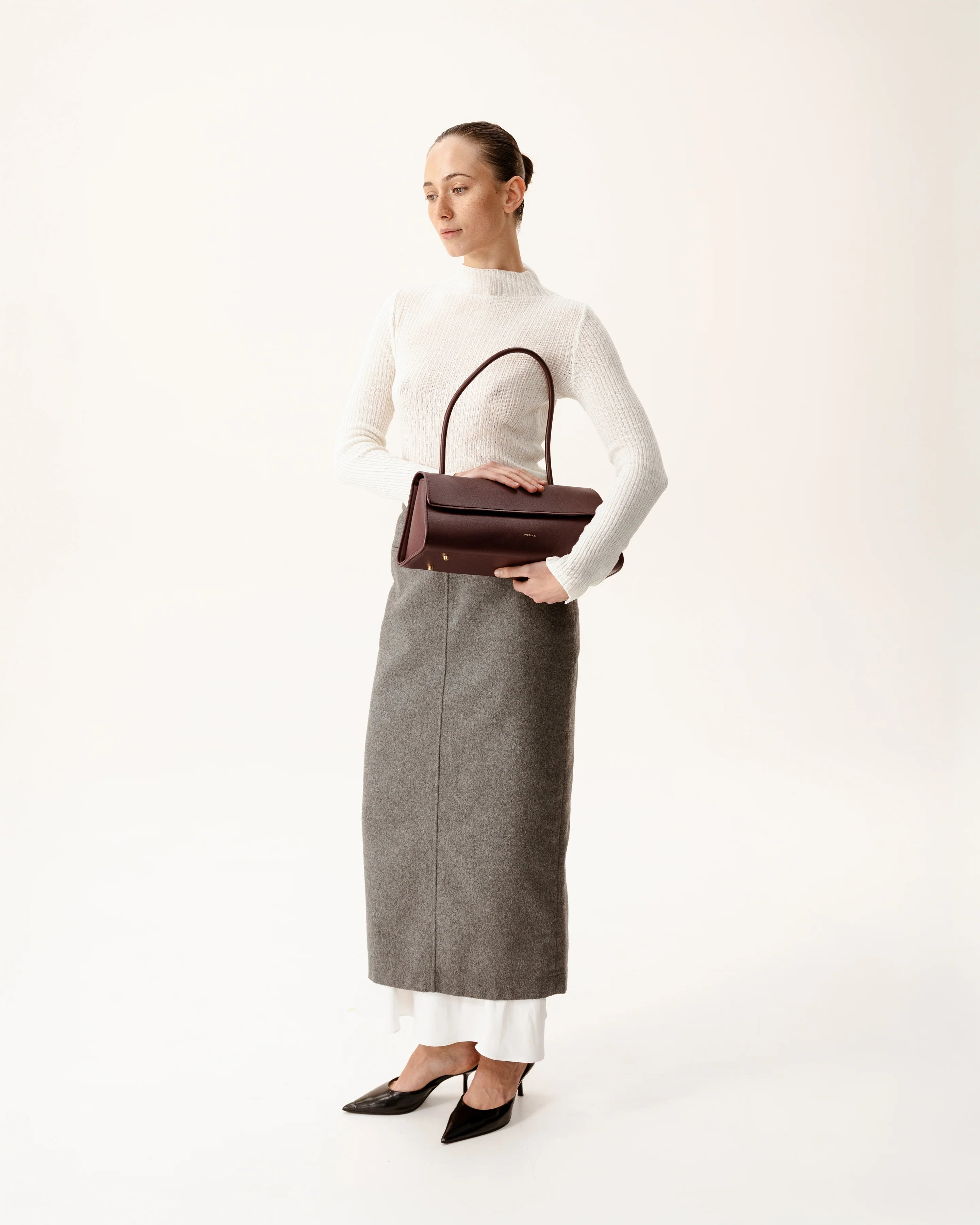 Untitled bag Medium in Marsala