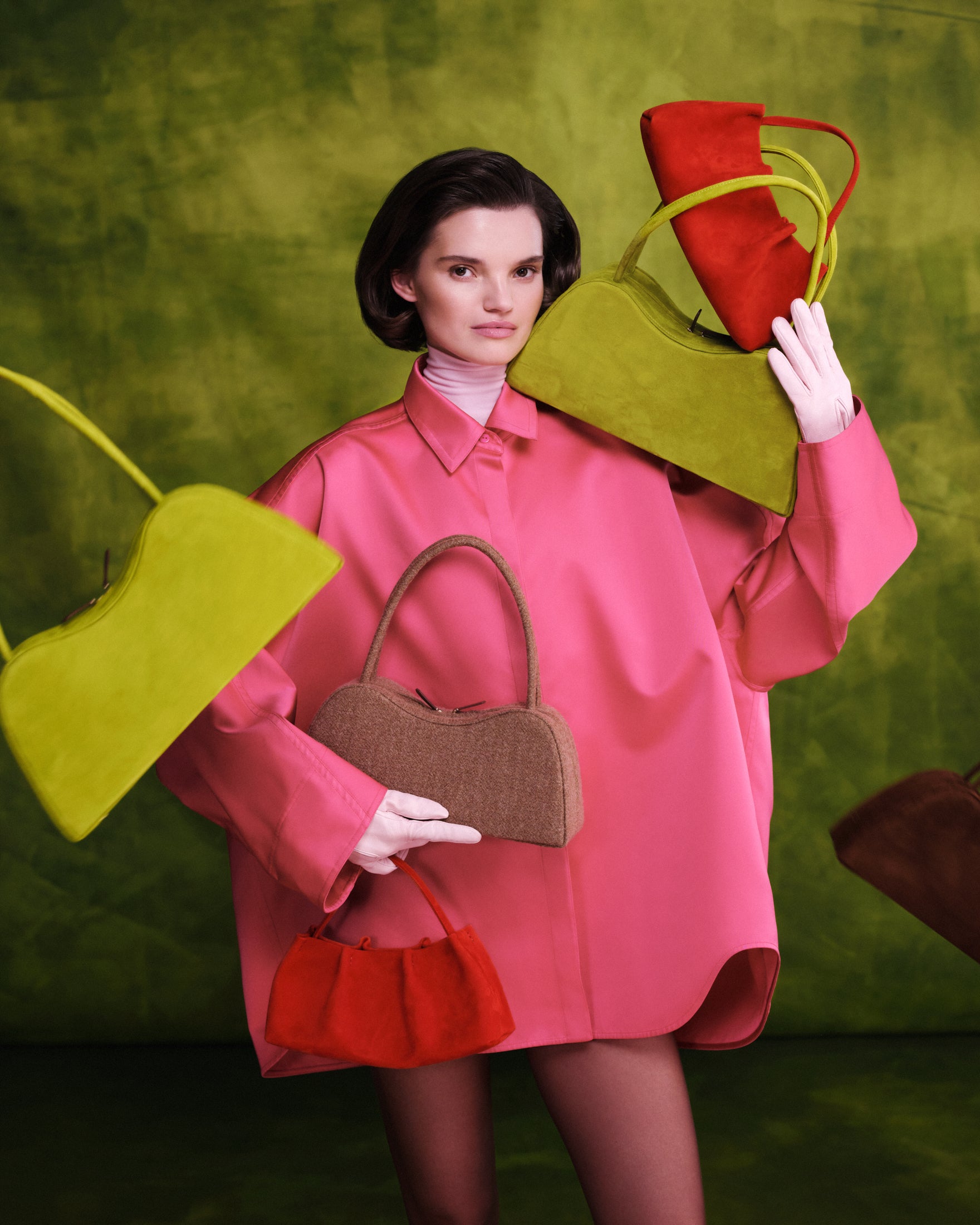 Prima Mini bag in Lime