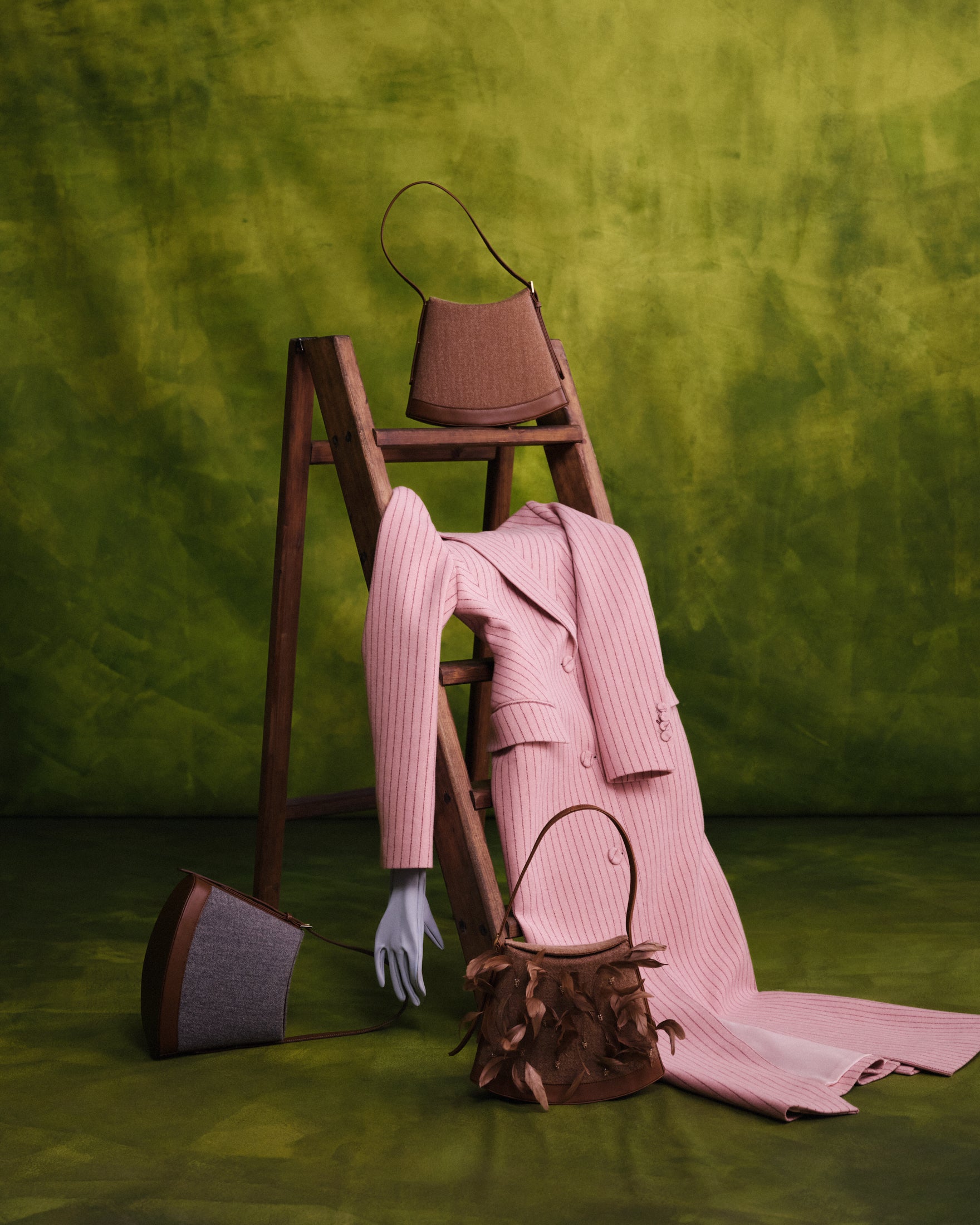 Belle bag in Stone Gray