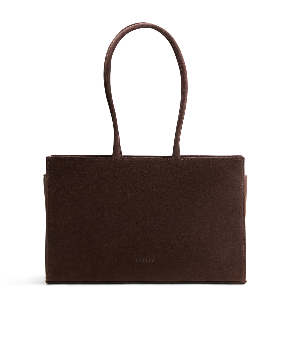 Medium Carolyn Tote Bag in Choco