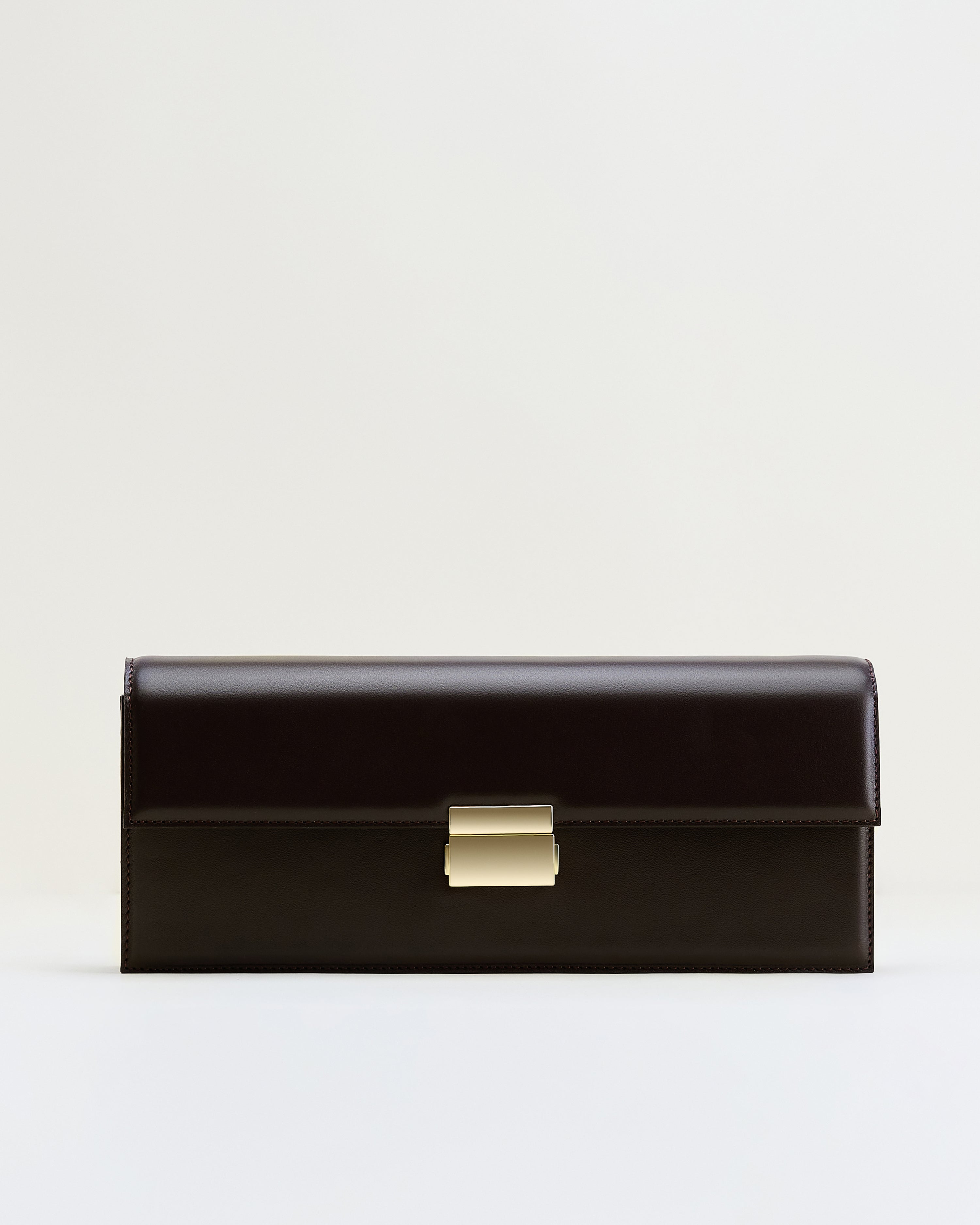 Clarie Clutch Brown Clutch Bag