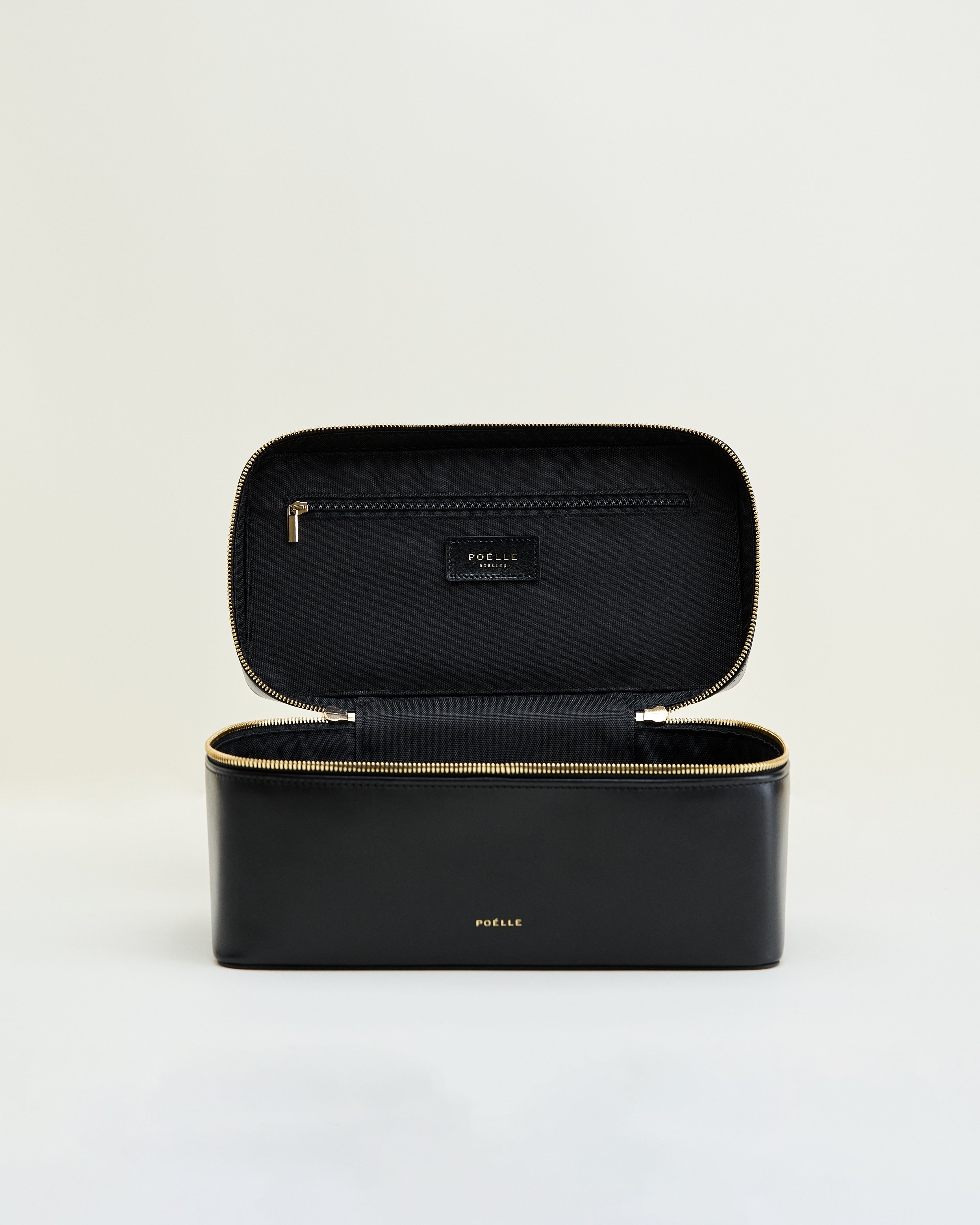 Large Lilibet Toiletry Bag in Black