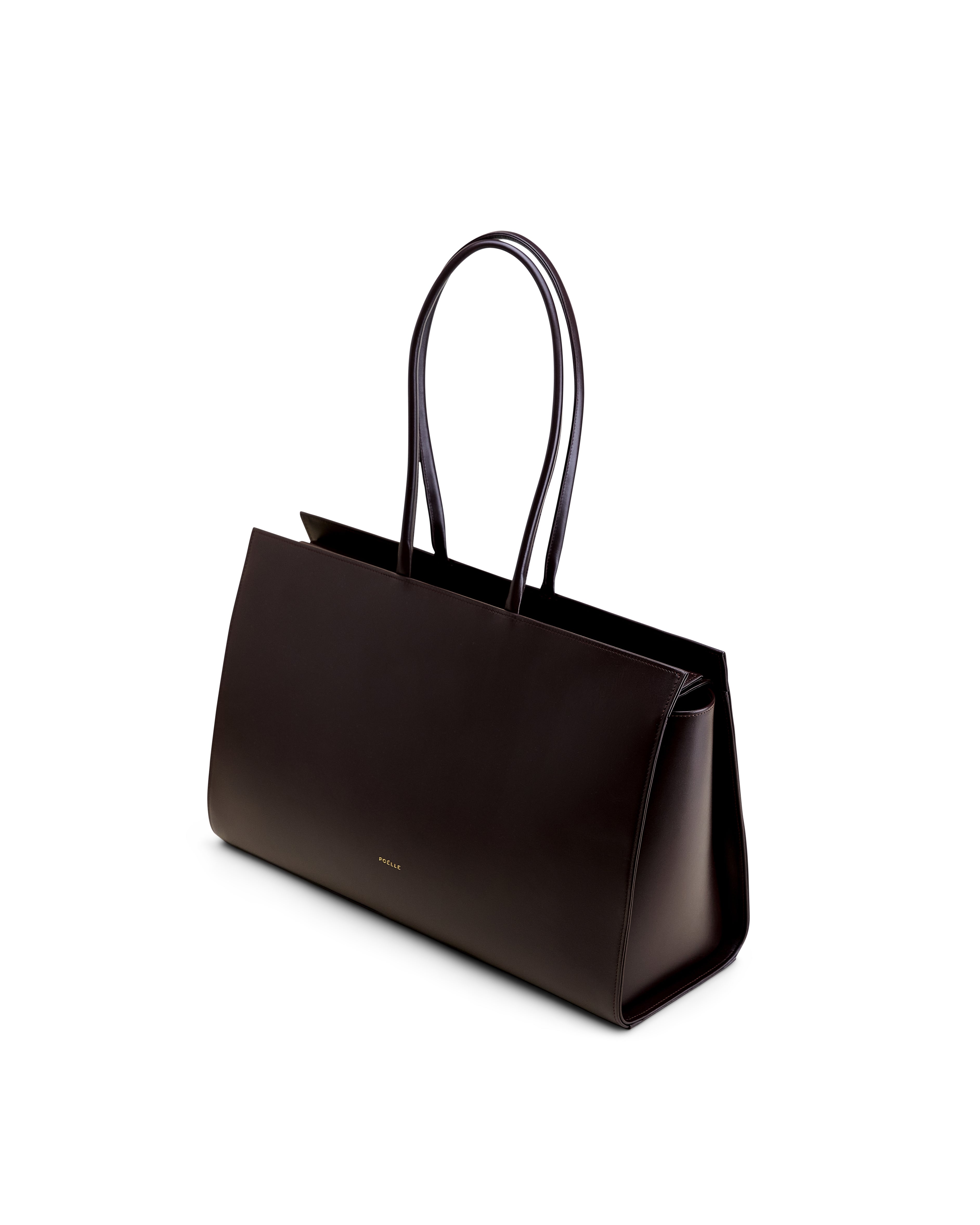 Carolyn Tote Bag Large in Brown