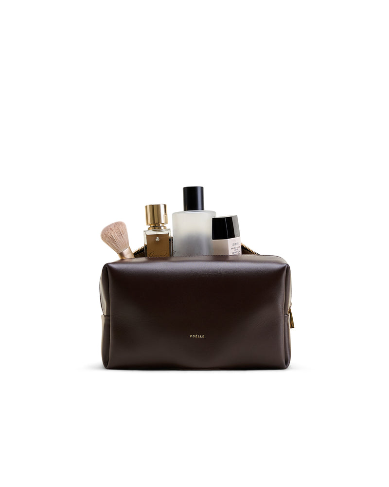 Make-up Bag in Brown